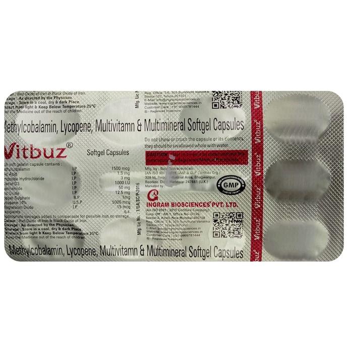 VitBuz Softgel Capsule