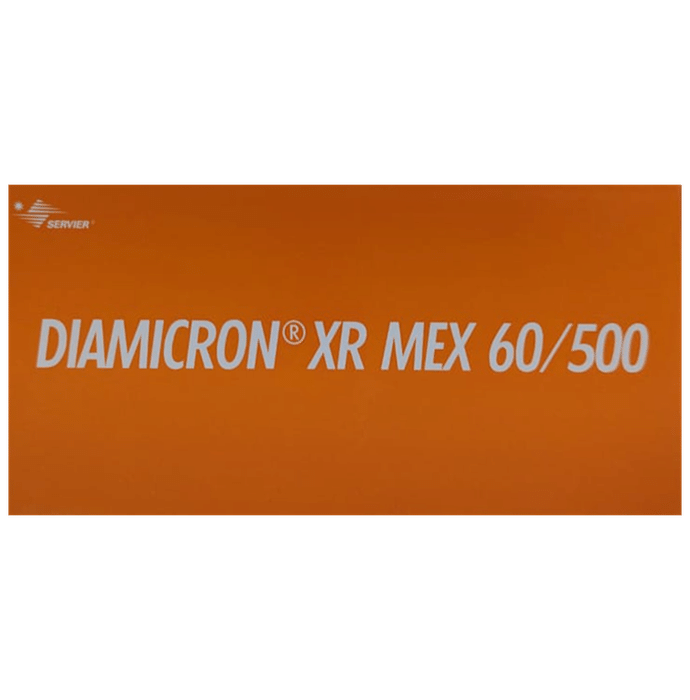Diamicron XR Mex 60/500 Tablet