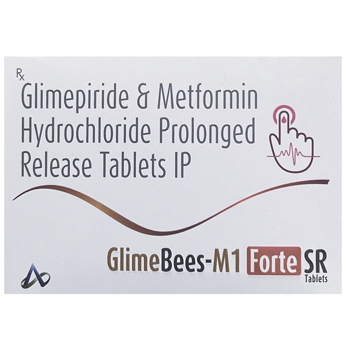 Glimebees-M 1 Forte SR Tablet