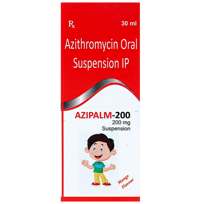 Azipalm 200 Oral Suspension Mango