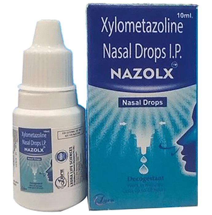 Nazolx 0.1% Nasal Drops