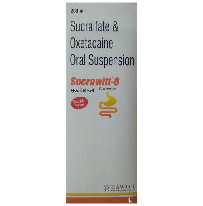 Sucrawitt-O Oral Suspension Sugar Free