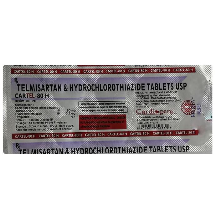 Cartel 80 H Tablet