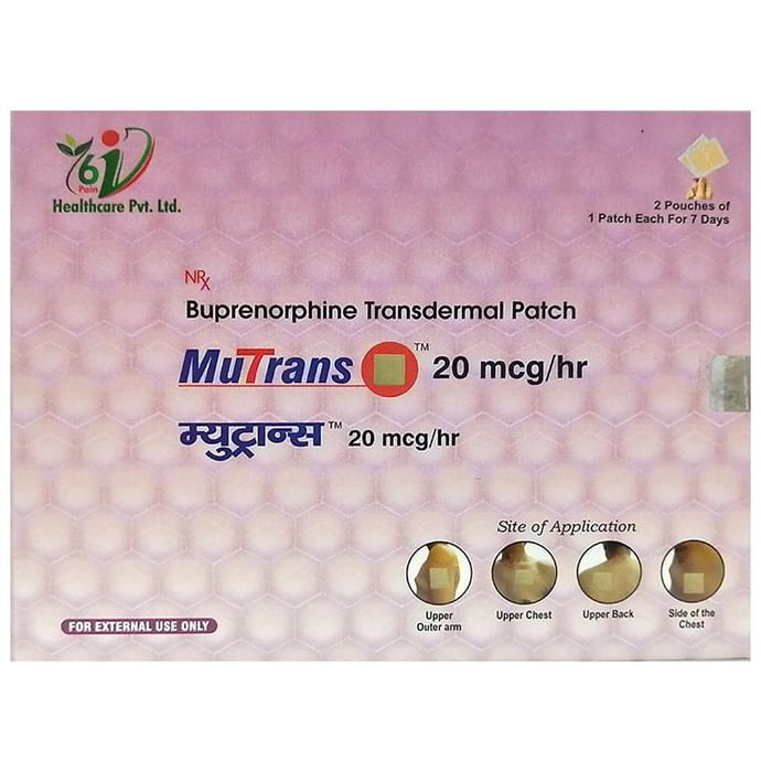 Mutrans 20mcg/hr Transdermal Patch