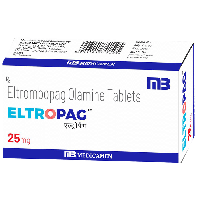 Eltropag 25mg Tablet