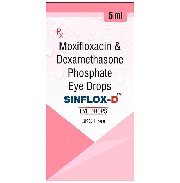Sinflox-D Eye Drop BKC Free