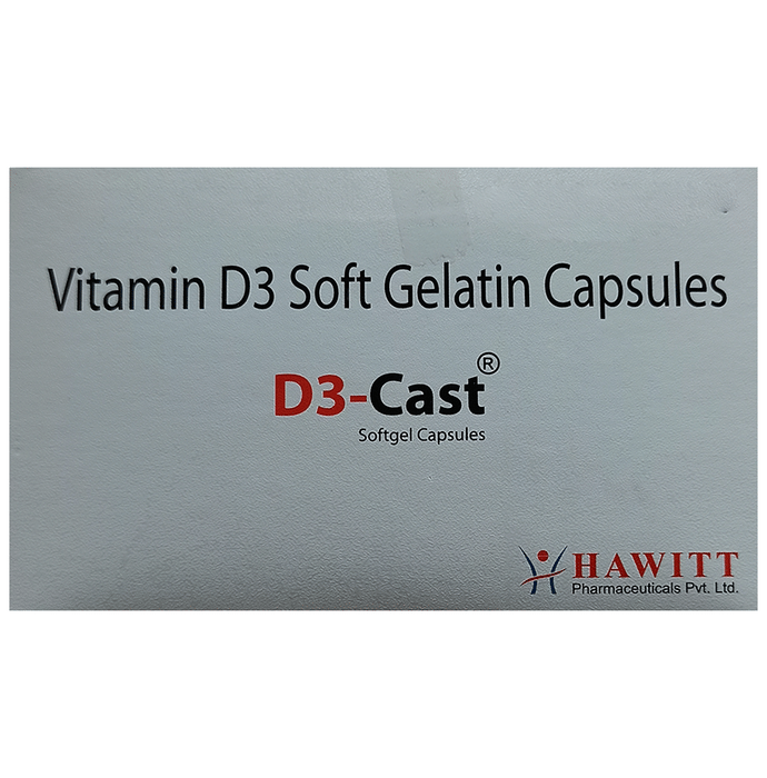 D3-Cast Softgel Capsule