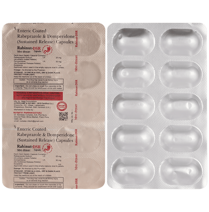 Rabinut DSR 30mg/20mg Capsule