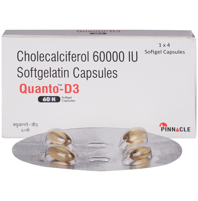 Quanto-D3 60K Softgel Capsule