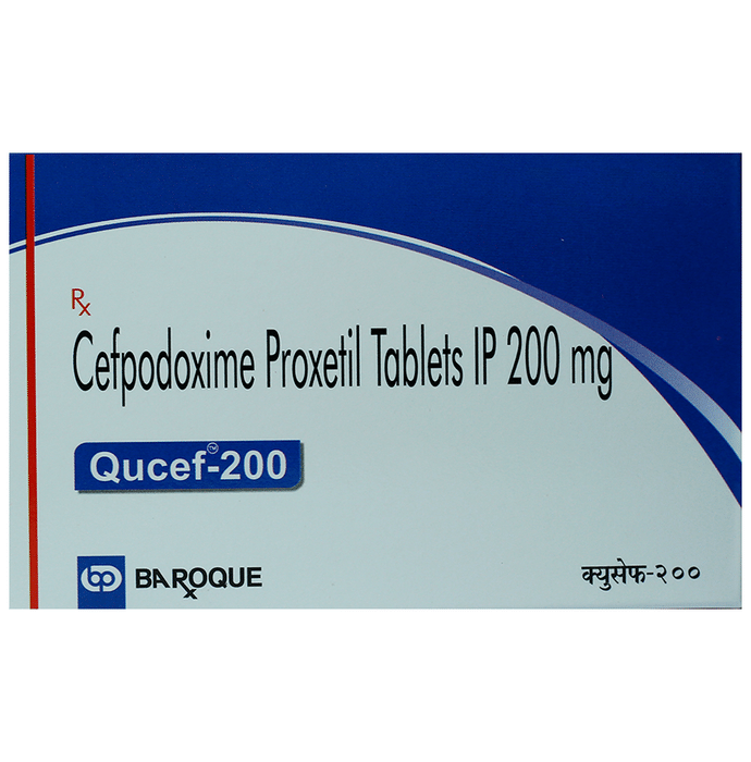 Qucef 200 Tablet