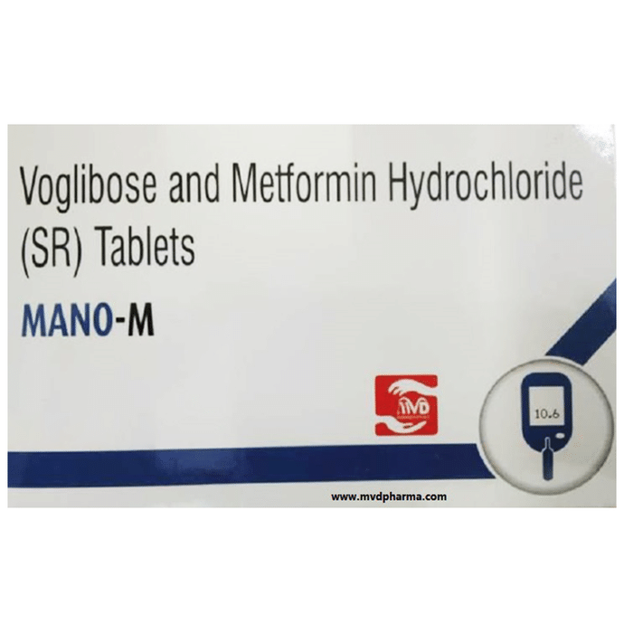 Mano M 500mg/0.3mg Tablet SR