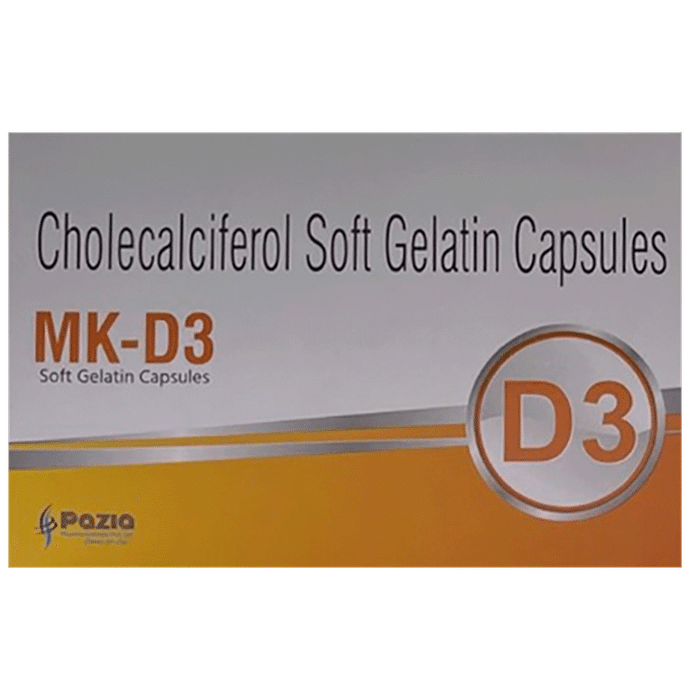 MK-D3 Soft Gelatin Capsule