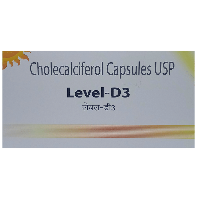 Level-D3 Softgel Capsule