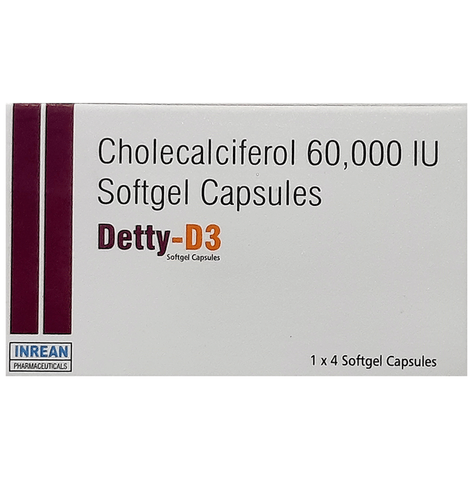Detty-D3 Softgel Capsule