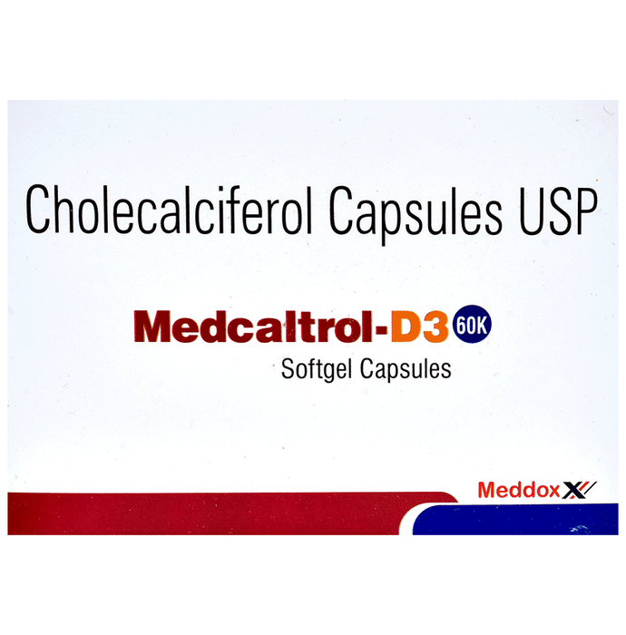 Medcaltrol-D3 60K Softgel Capsule