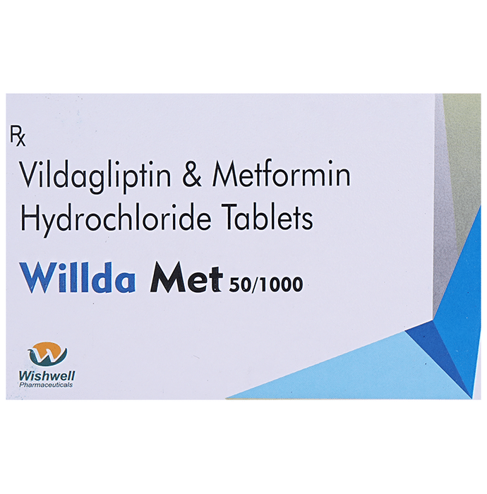 Willda Met 50/1000 Tablet
