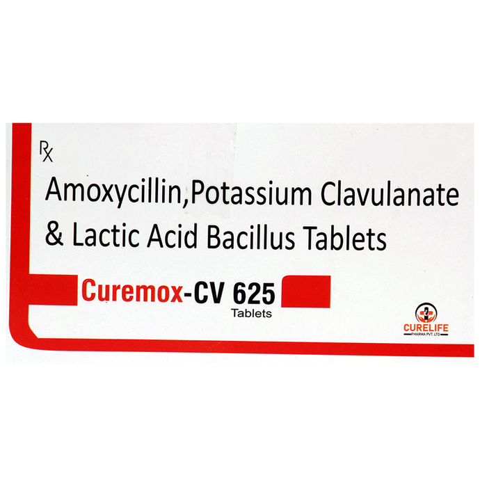 Curemox-CV 625 Tablet