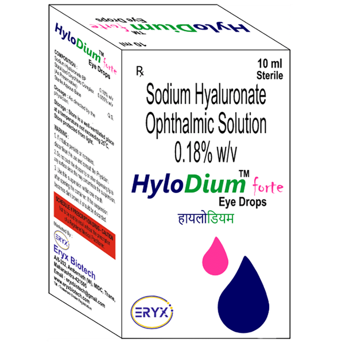 Hylodium Forte Eye Drop