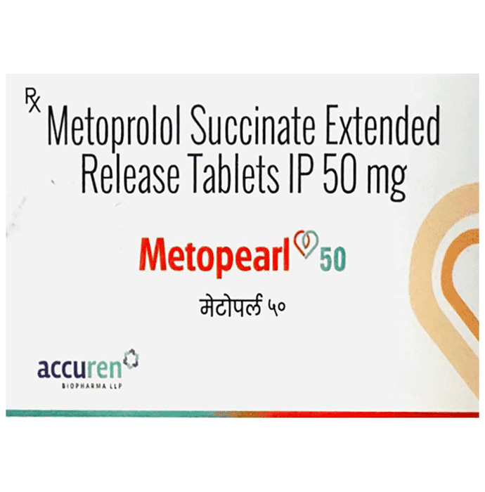 Metopeart 50 Tablet ER