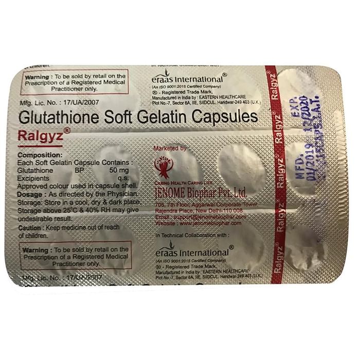 Ralgyz Soft Gelatin Capsule