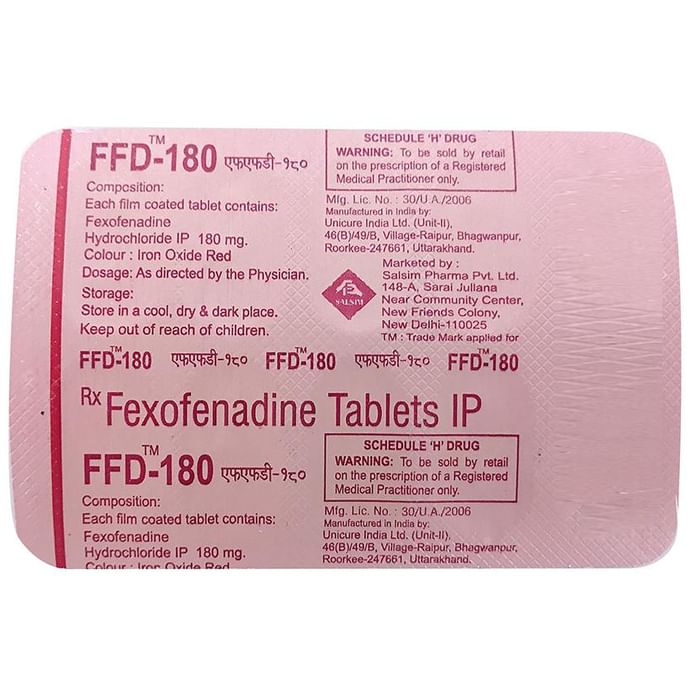 Ffd 180 Tablet