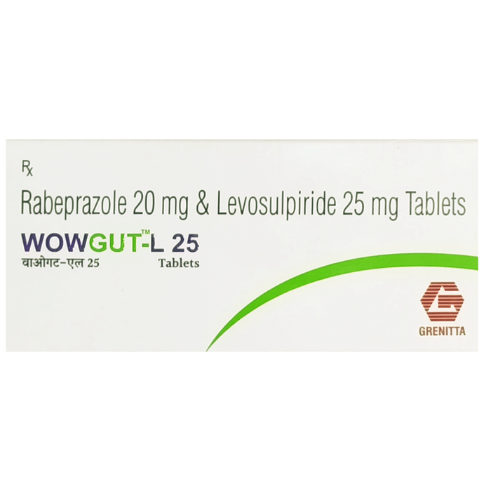 Wowgut-L 25 Tablet