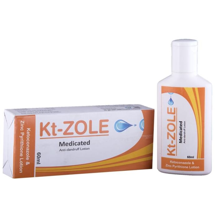 KT-Zole Medicated Anti Dandruff Lotion