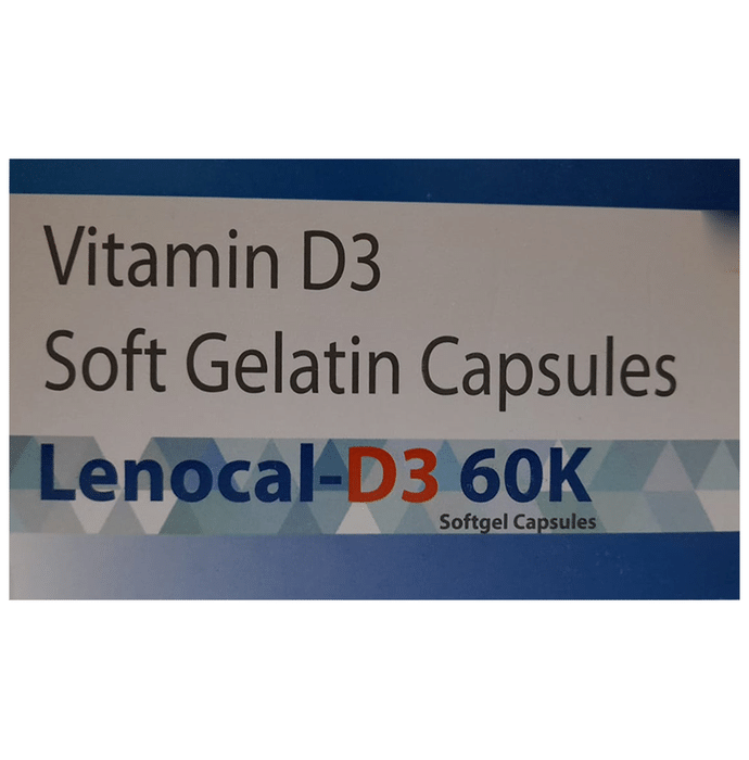 Lenocal-D3 60K Softgel Capsule
